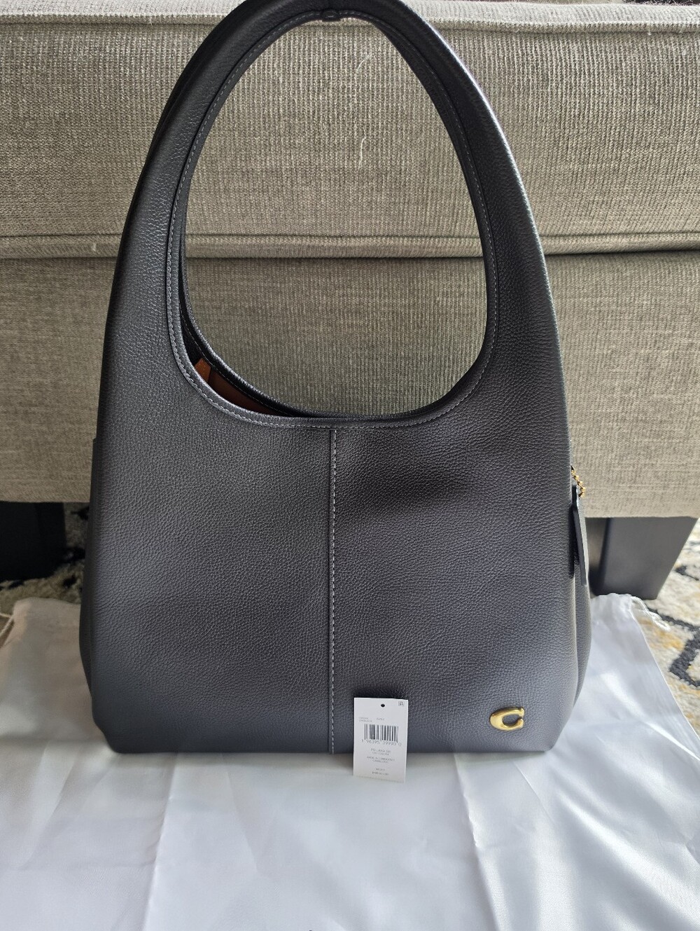 Coach Lana Shoulder Bag Black